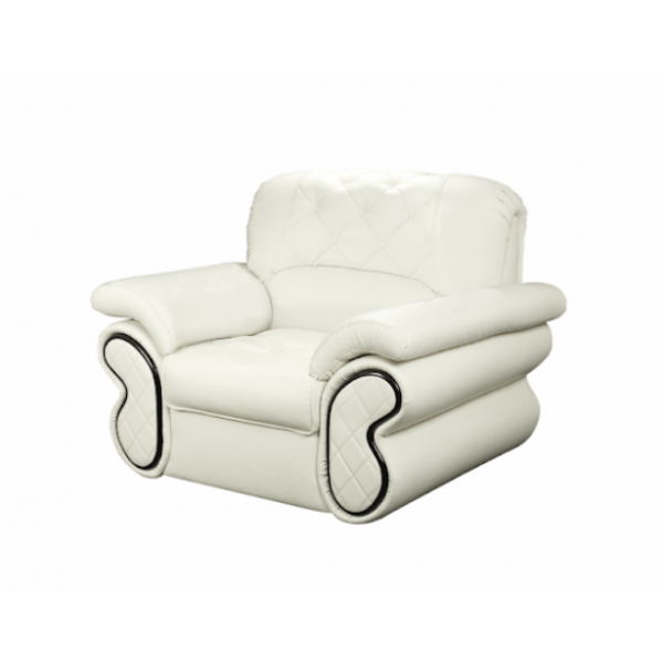 Крісло м'яке Modern Оскар не розкладне з підлокітниками дерево тканина Білий - фото 4 Крісло м'яке Modern Оскар не розкладне з підлокітниками дерево тканина Білий - фото 4