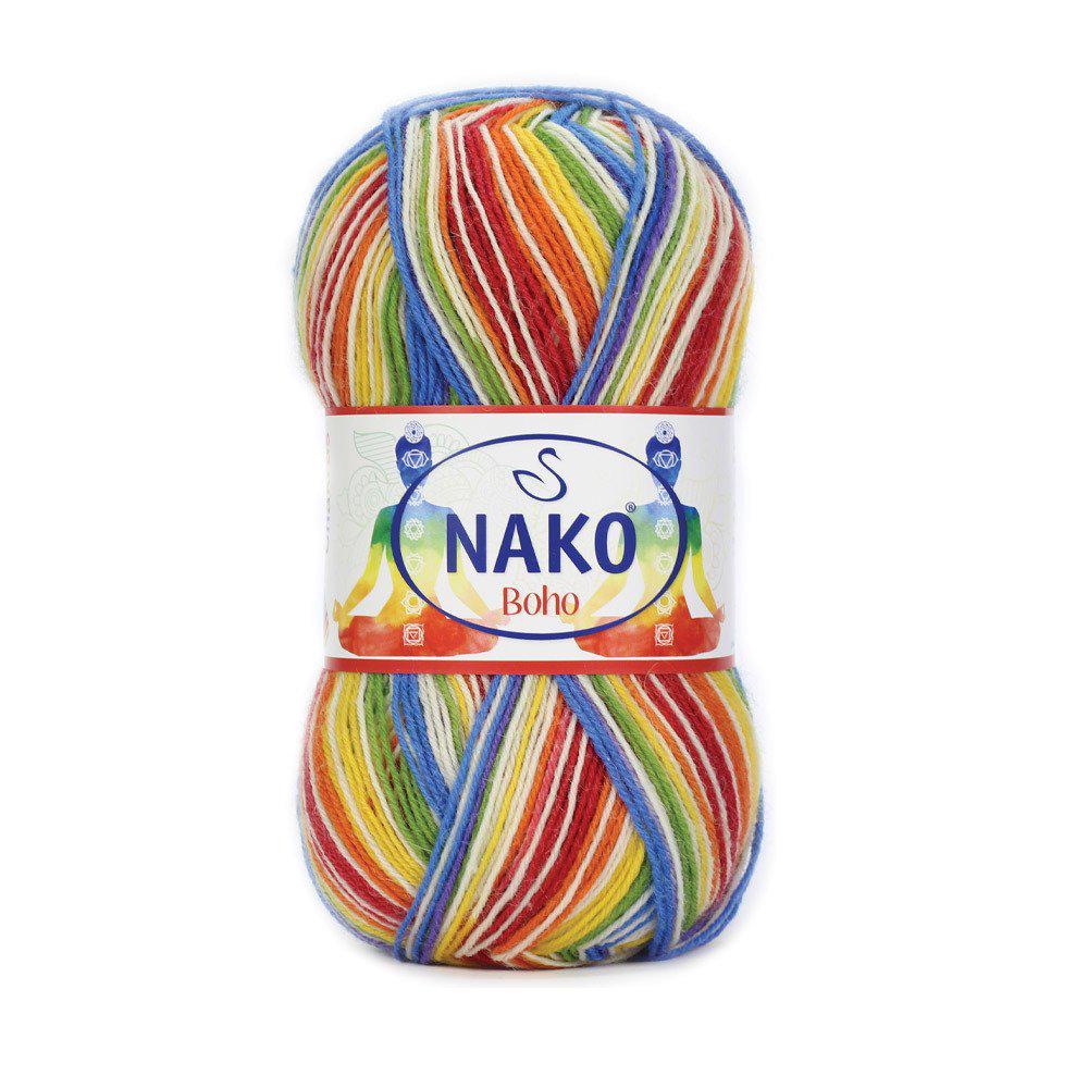 Пряжа носочная Nako Boho Concept 82444 Chakras (2514) Пряжа носочная Nako Boho Concept 82444 Chakras (2514)