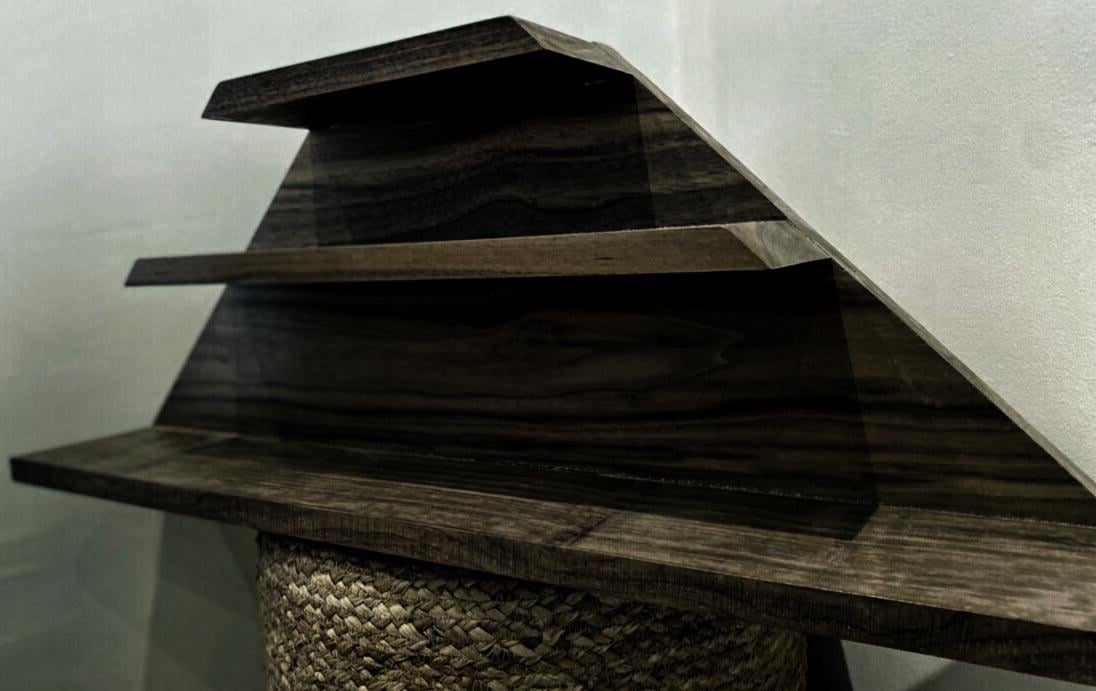 Полка для ванной из дерева Альтмарк Мокко (ВНП/012410)