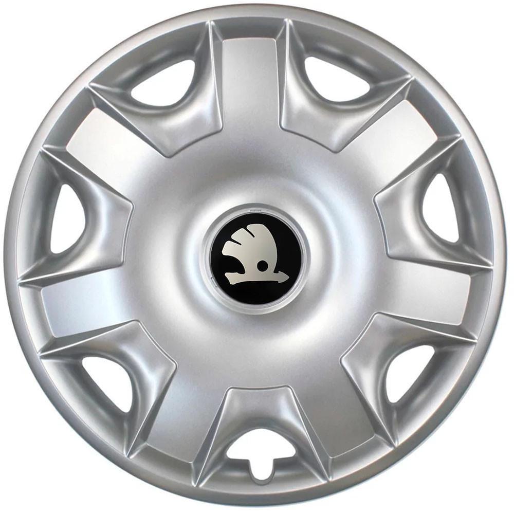 Ковпаки автомомбільні R15 Skoda 301 SJS 4 шт. Сріблястий