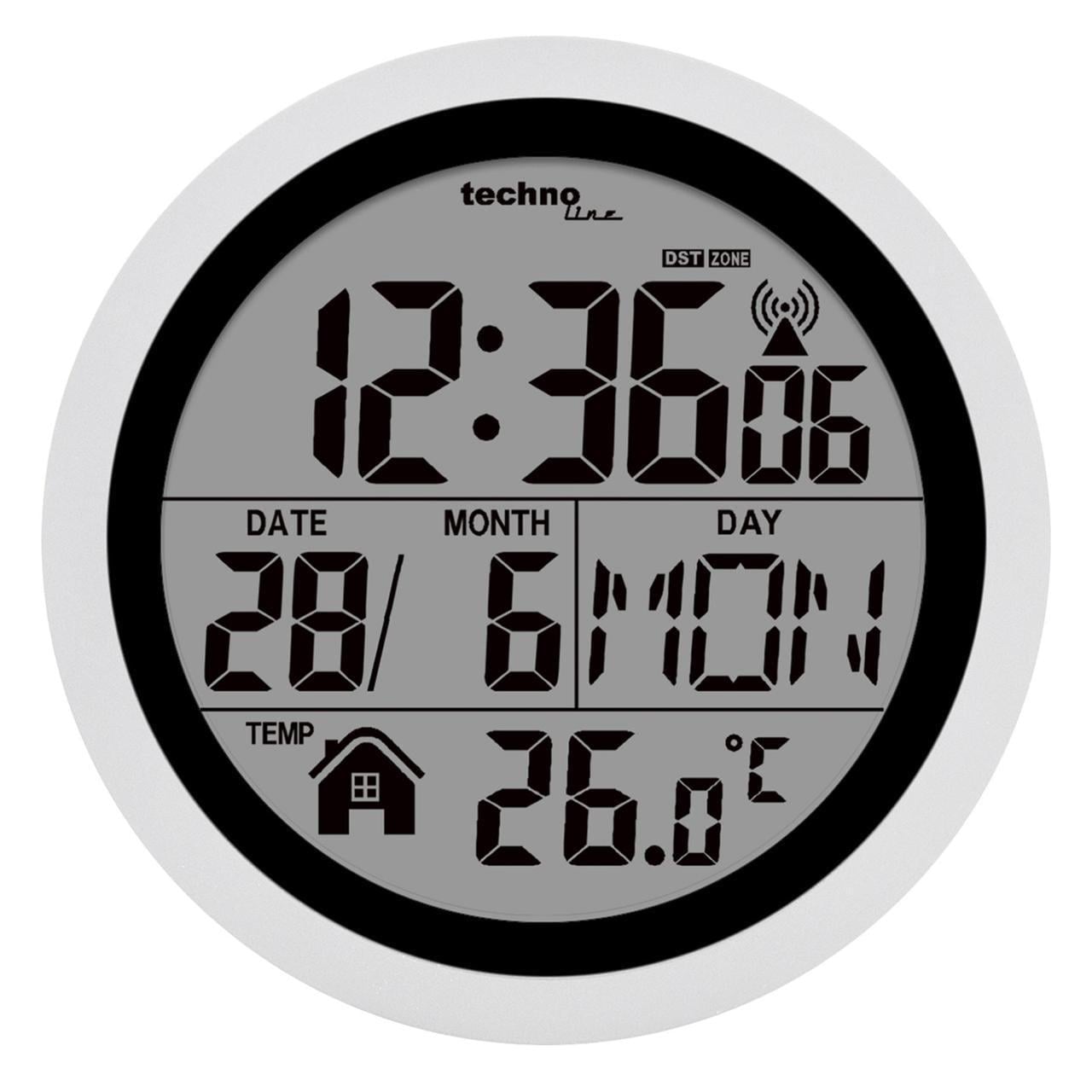 Годинник настінний Technoline WT3005 Bath Clock Silver (WT3005) Годинник настінний Technoline WT3005 Bath Clock Silver (WT3005)