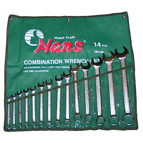 Набор ключей комбинированный 10-32 мм 14 пр. (16614М)