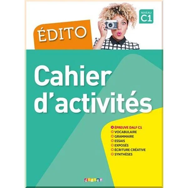 Рабочая тетрадь Édito C1 Cahier d'activités avec CD mp3