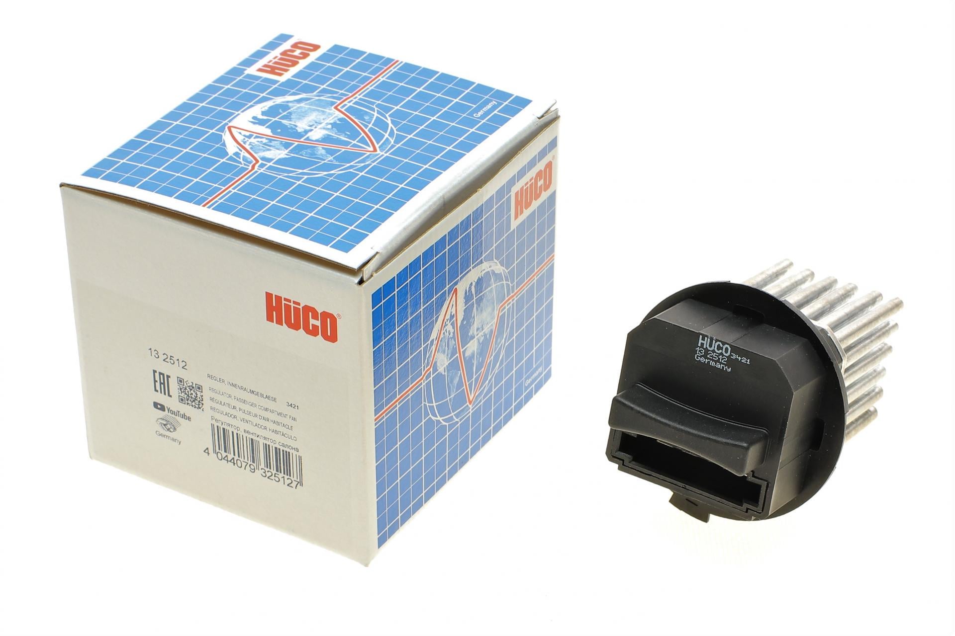 Резистор вентилятора печки Mercedes Sprinter/VW Crafter 06 HÜCO (132512 HITACHI)