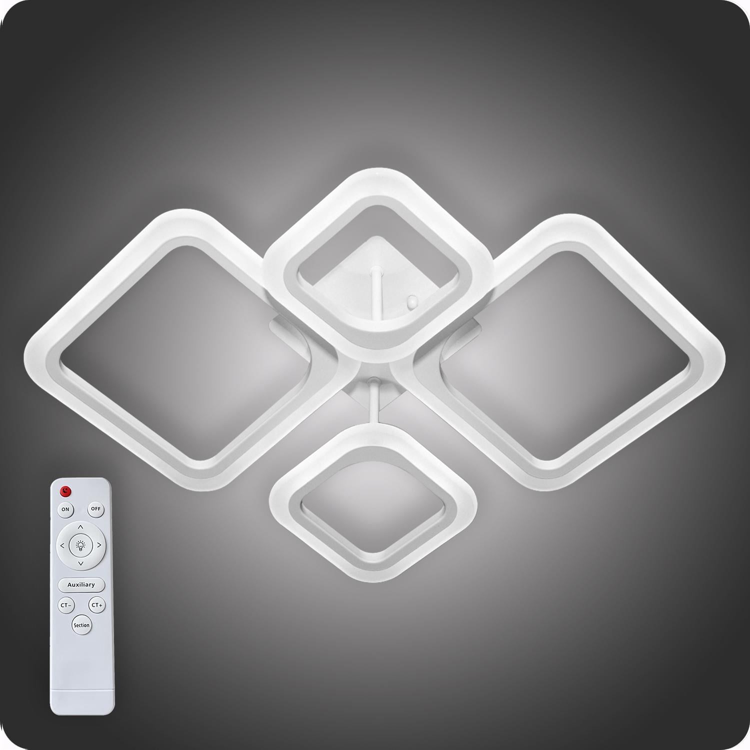 Люстра светодиодная 517 Dlight с пультом 52 Вт Белый (02078) Люстра светодиодная 517 Dlight с пультом 52 Вт Белый (02078)