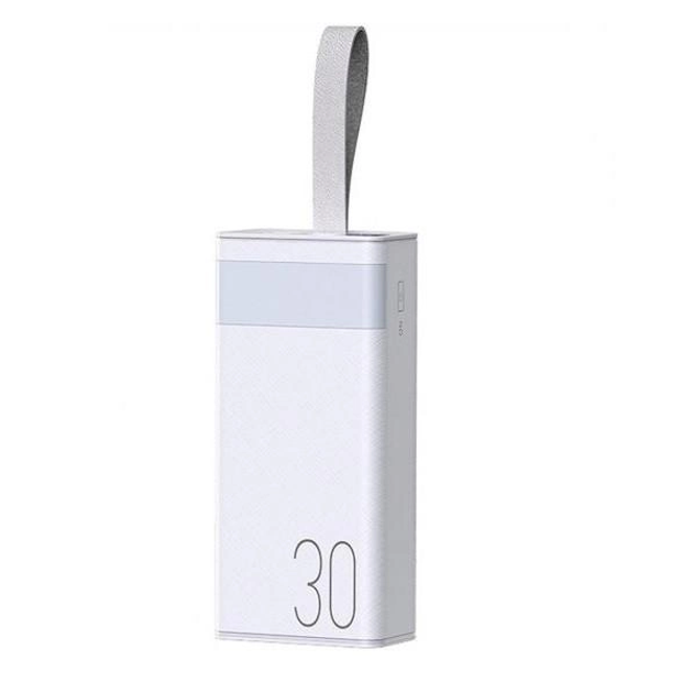 Повербанк с быстрой зарядкой Remax RPP-320 Quick Charge 22,5W 30000 mAh Белый (RPP-320)