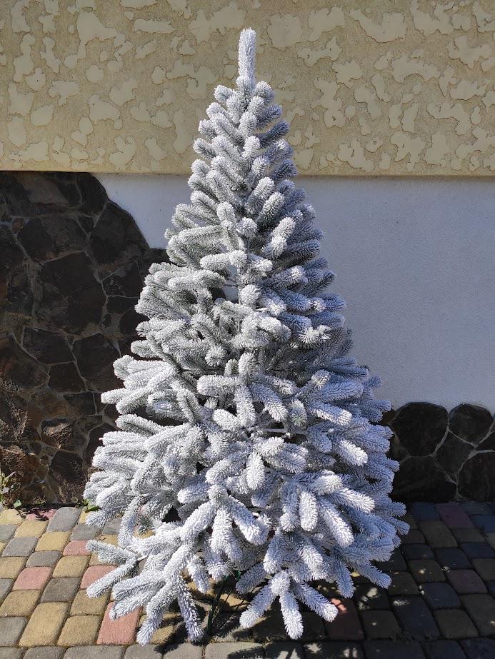 Штучна ялинка лита Буковельська засніжена з підставкою 2,50 м Зелений/Білий (NYT15287) - фото 11