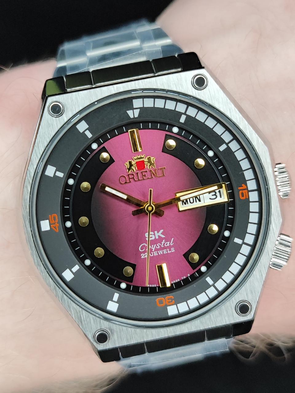 Наручные часы мужские Orient SK Diver Retro Revival RA-AA0B02R39B со стальным корпусом WR 50 м (2757997711)