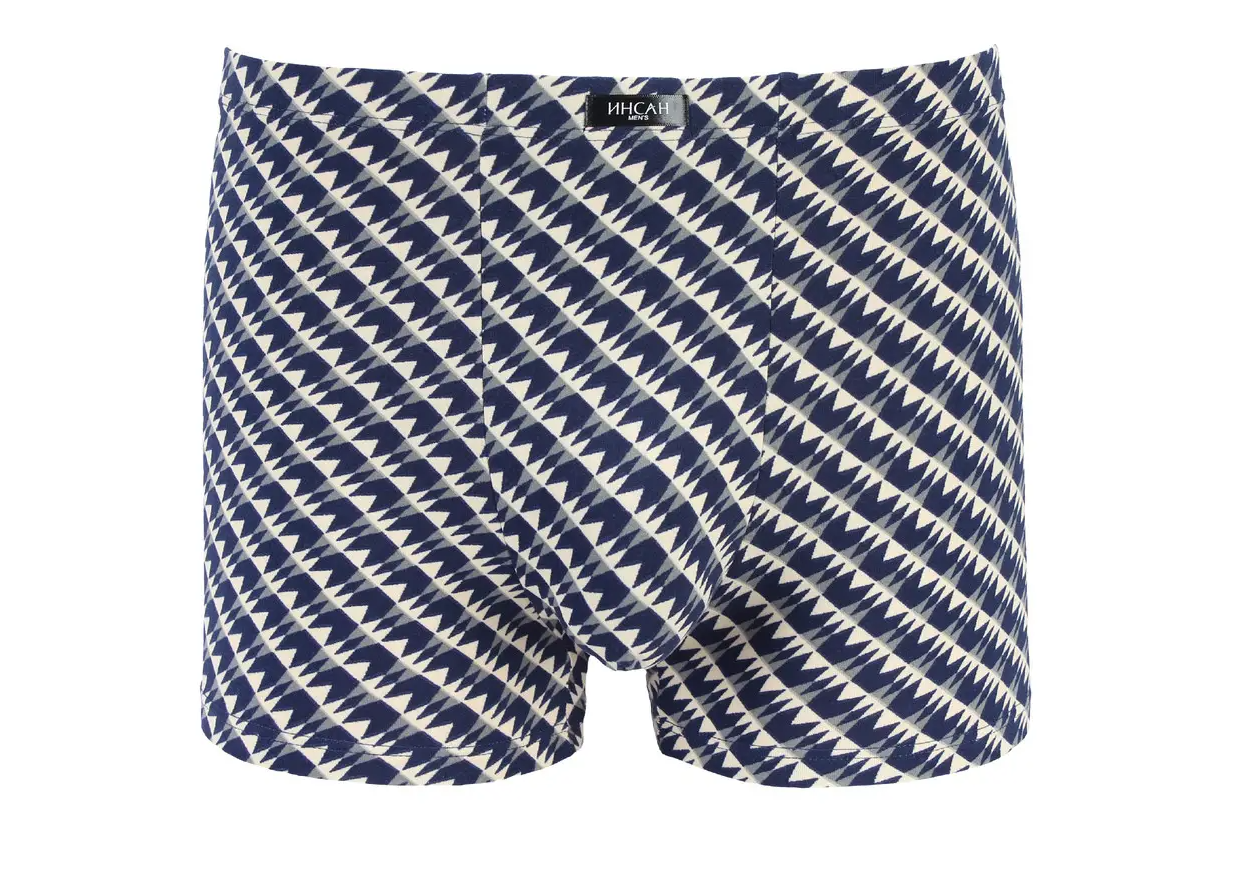 Мужские боксеры Батал стрейчевые Indena Insung 6XL 2 шт. Синий (INS-18633)