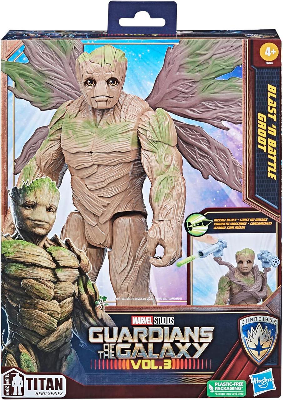 Детская игровая фигурка Грута Серия Marvel Titan Hero Titan Groot Action Figure (F6873) - фото 5 Детская игровая фигурка Грута Серия Marvel Titan Hero Titan Groot Action Figure (F6873) - фото 5