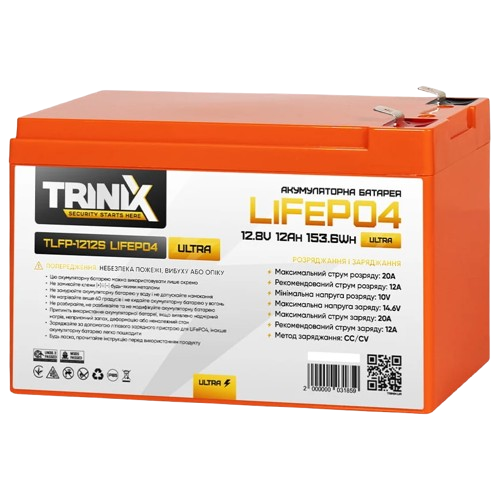 Аккумуляторная батарея Trinix TLFP-1212S Ultra 12 Ah 12V LiFePO4 (30359578)