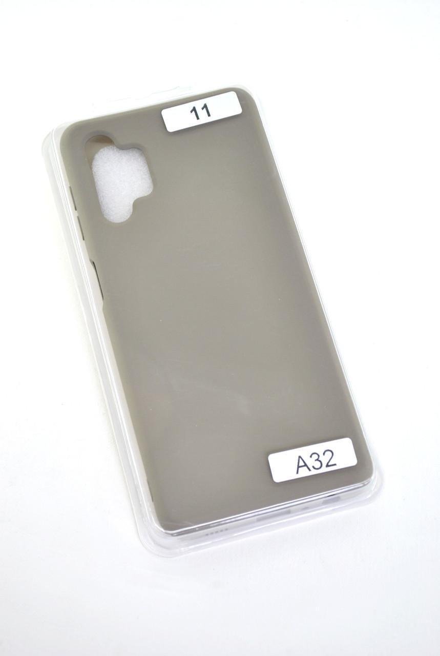 Чехол для телефона Samsung A32 (4G) Silicone FULL №11 Dark olive (4you)