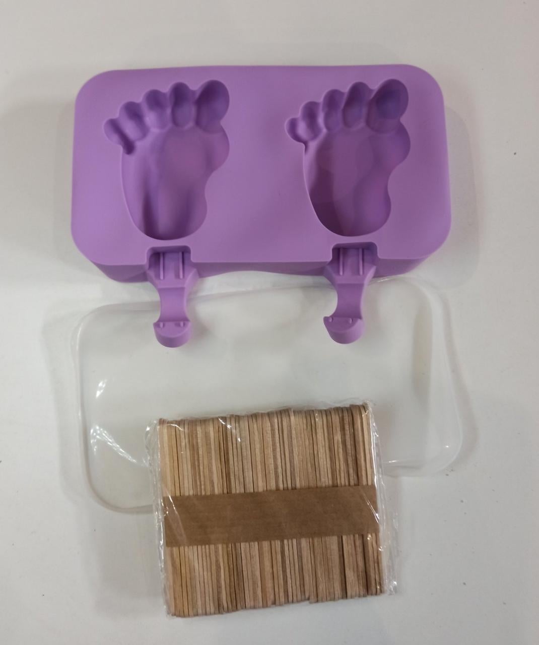 Форма для мороженого или конфет силиконовая с крышкой 50 палочек (5572)