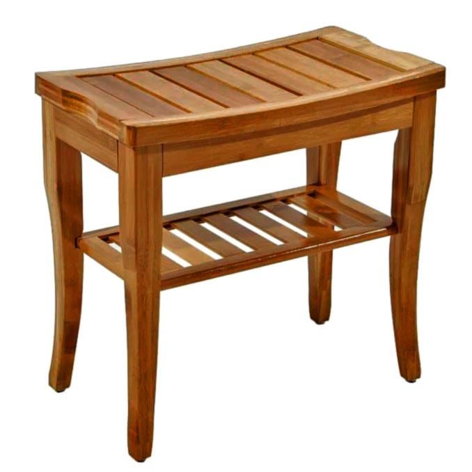 Табурет для ванной из дерева Варитос Охра (ТВН-007504)