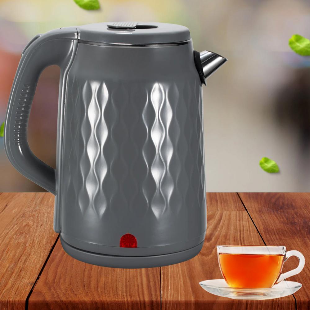 Електрочайник Hoffmans Electronics HM-2542 2000W 2,5 л Сірий (120.1873.2) - фото 9 Електрочайник Hoffmans Electronics HM-2542 2000W 2,5 л Сірий (120.1873.2) - фото 9