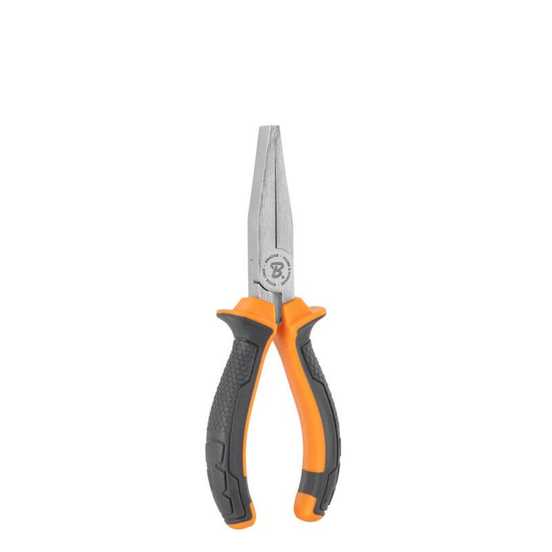 Плоскогубцы прямые плоские Bradas HAWK GRIP 160 мм (DIY-PL1117/6)