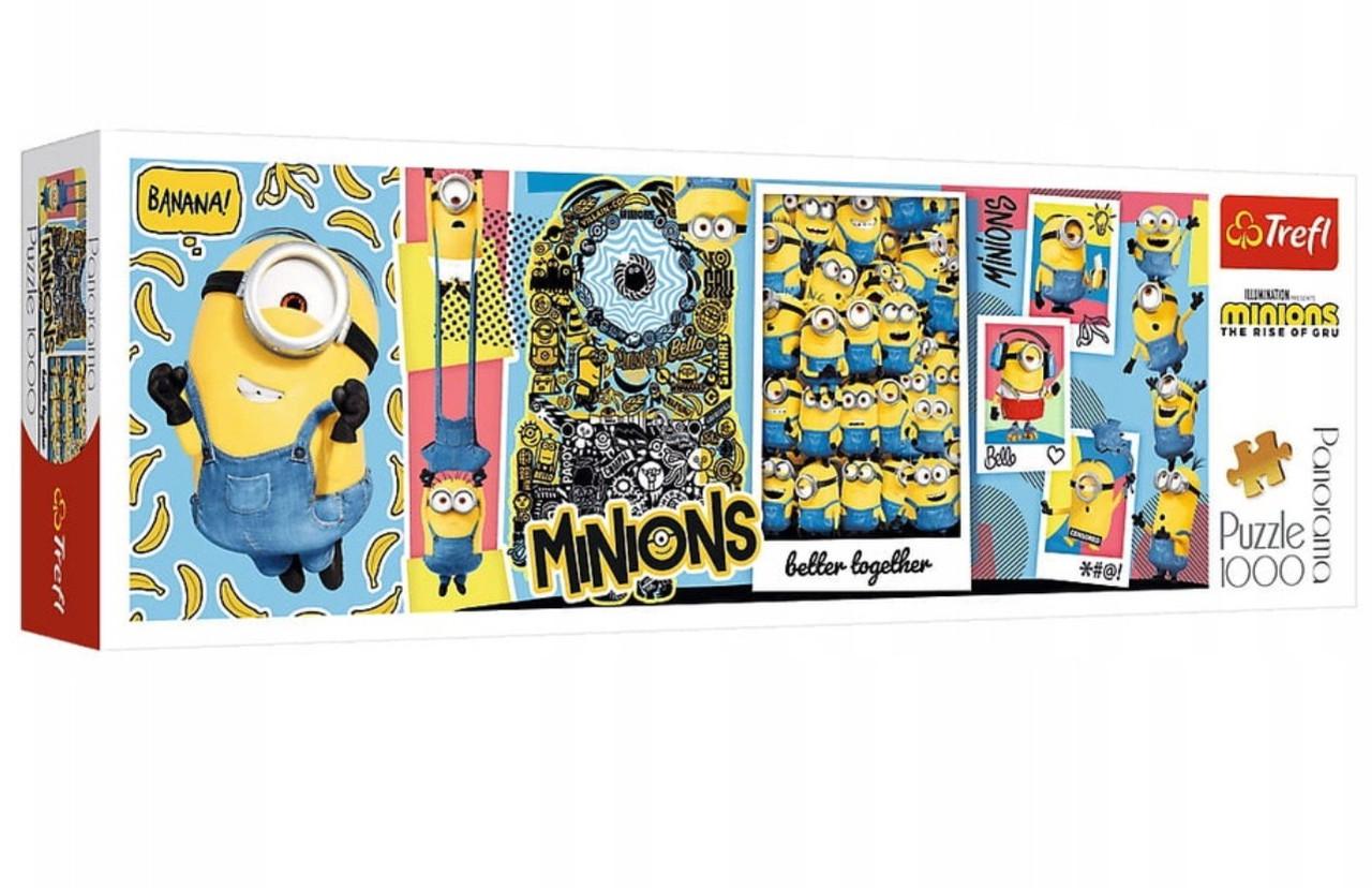 Пазл Trefl Веселье Друзья 1000 эл. Панорама