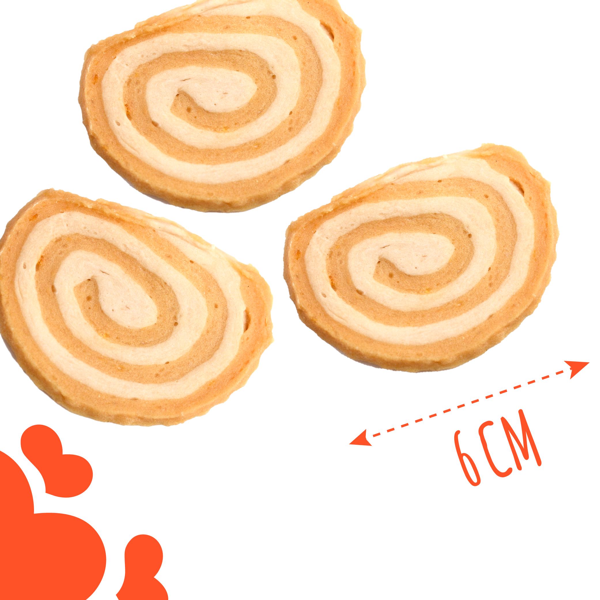 Ласощі для собак Mavsy Refined jerky SALMON ROLLS WITH RED CAVIAR філадельфія з лососем і червоною ікрою від 3-х місяців 100 г (24628244) - фото 3