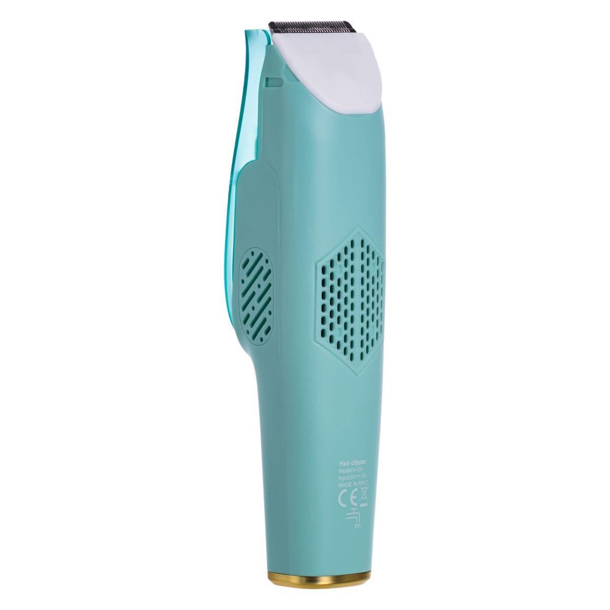 Машинка для стрижки детская VGR V-151 с насадками тихая аккумуляторная беспроводная (7362) - фото 11