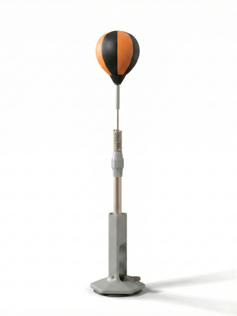 Боксерская груша-мяч на стойке и присоске с регулировкой высоты 133-145 см (4977953077)