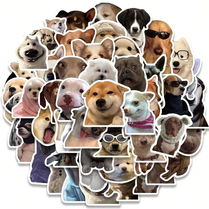 Набор виниловых наклейок Funny Dogs 50 шт. (ST-DOGS-50)
