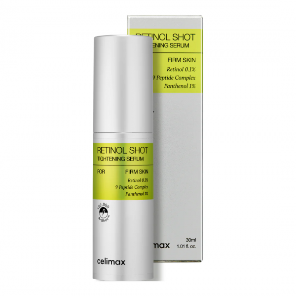Сироватка-ліфтинг для обличчя з ретинолом та спікулами Celimax The Vita A Retinol Shot Tightening Serum 30 мл (294)