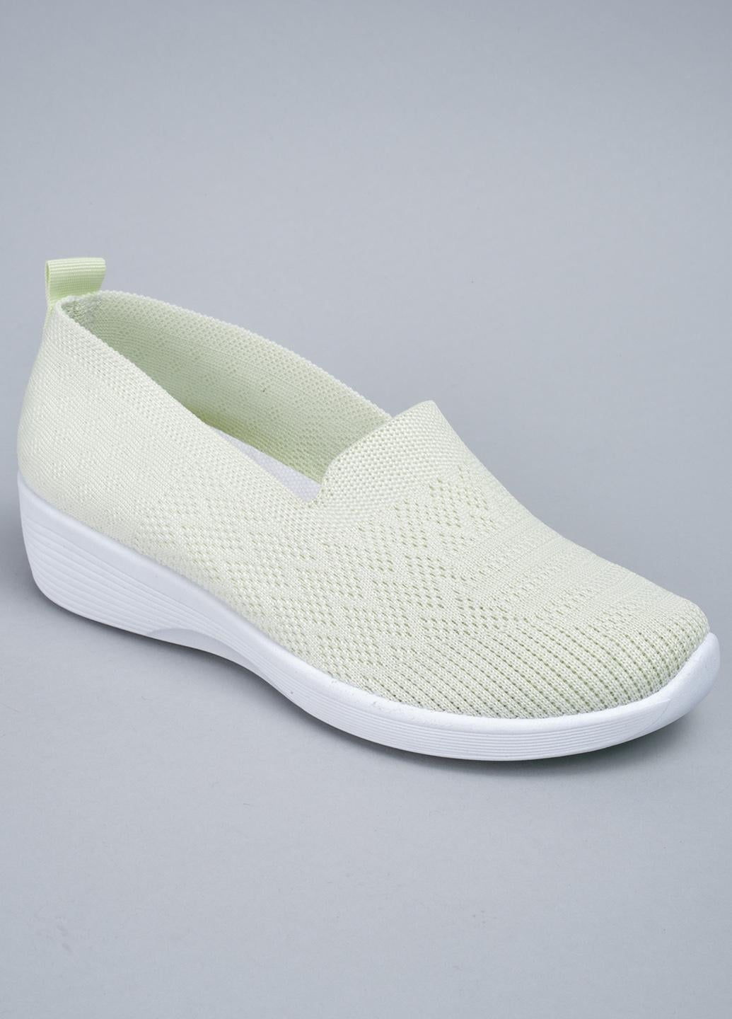 Слипоны женские Power KJ12 р. 38 Зеленый (343411_38)