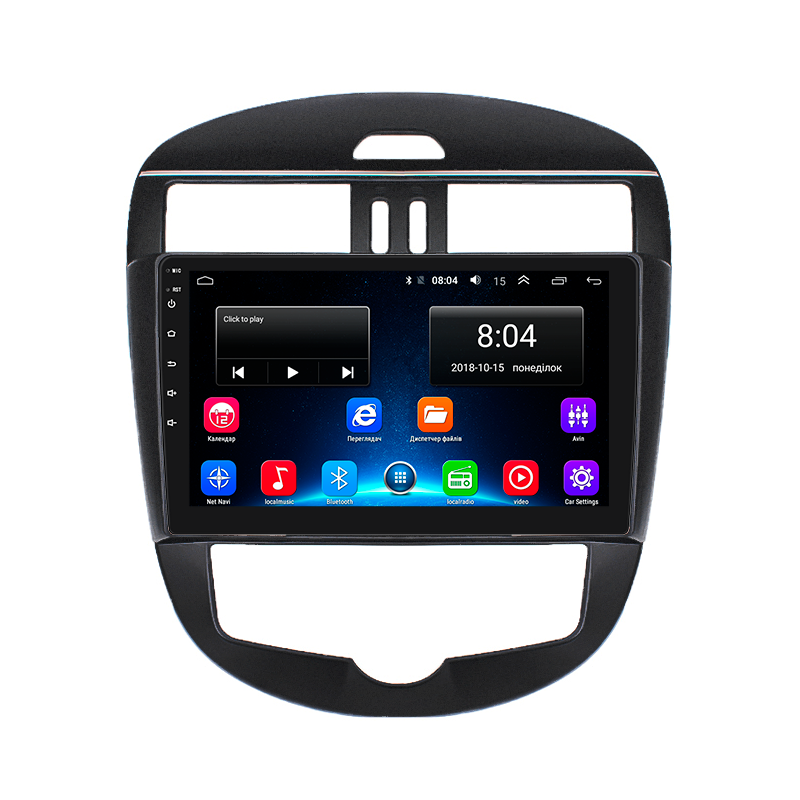 Магнитола штатная Lesko для Nissan Pulsar VI C13 2014-2018 г. (9522-39889)