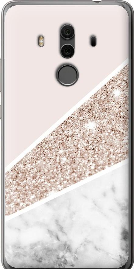 Чехол на Huawei Mate 10 Pro Пастельный мрамор (4342t-1138-42517)