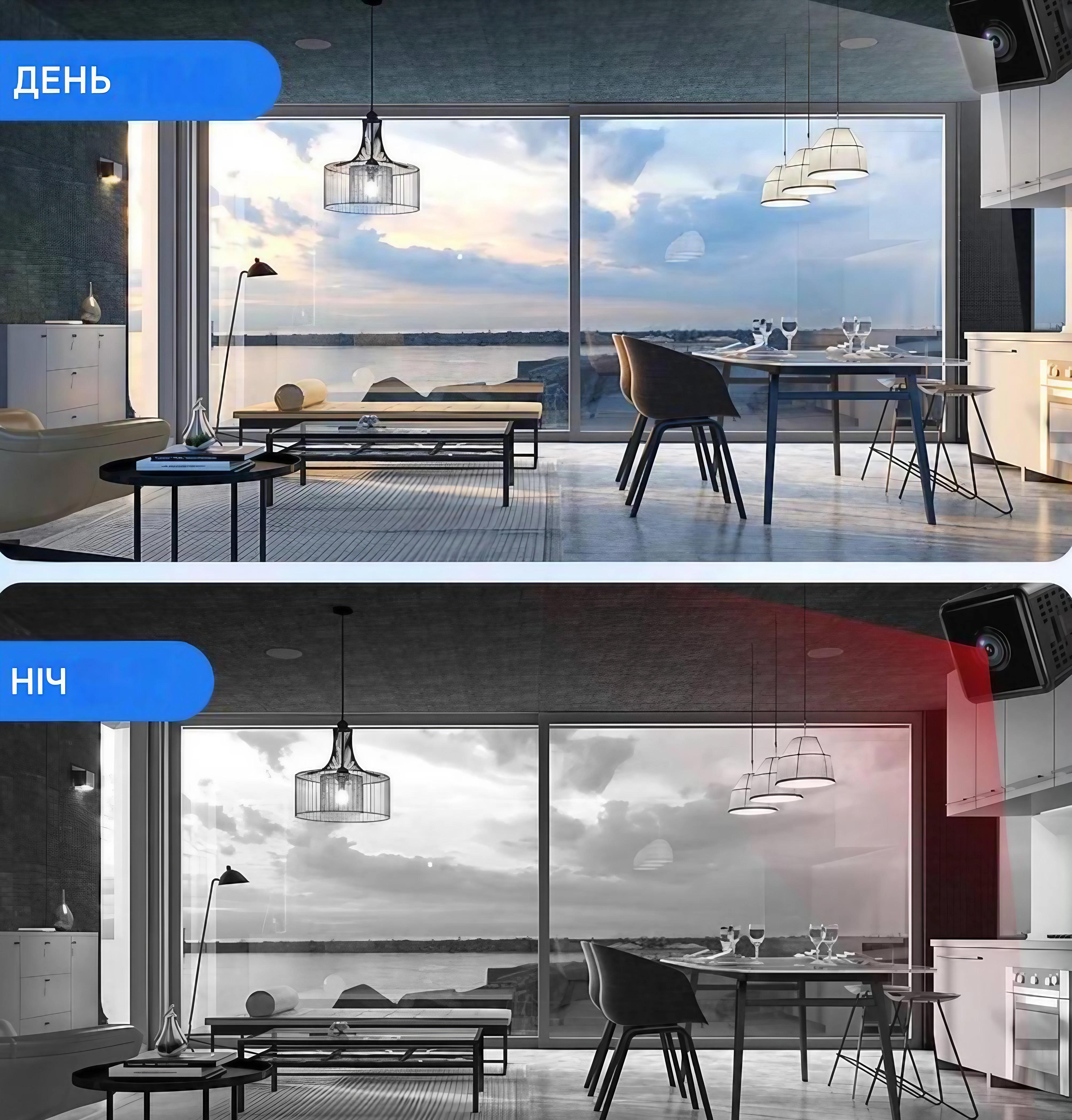 Камера видеонаблюдения мини беспроводная WiFi X6 1080P с ночным видением и датчиком движения (DT-P7-X6D) - фото 9