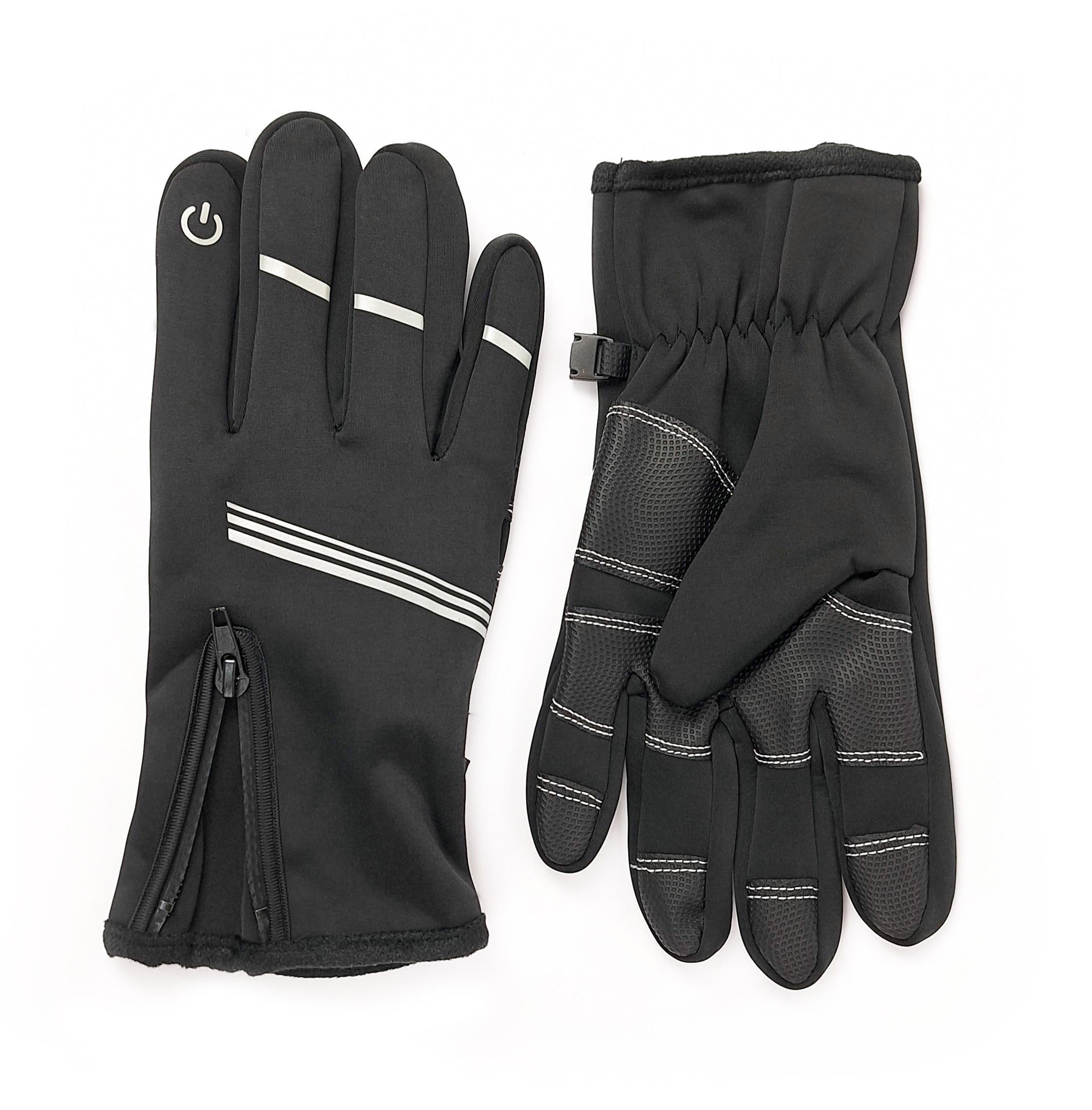 Велоперчатки с длинными пальцами West Biking YP0211201 touch M Черный (G0001083)