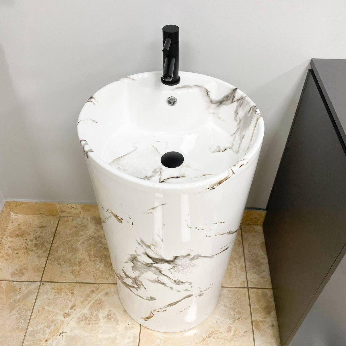 Умивальник підлоговий VBI BOLONIA M CARRARA (2810367466)