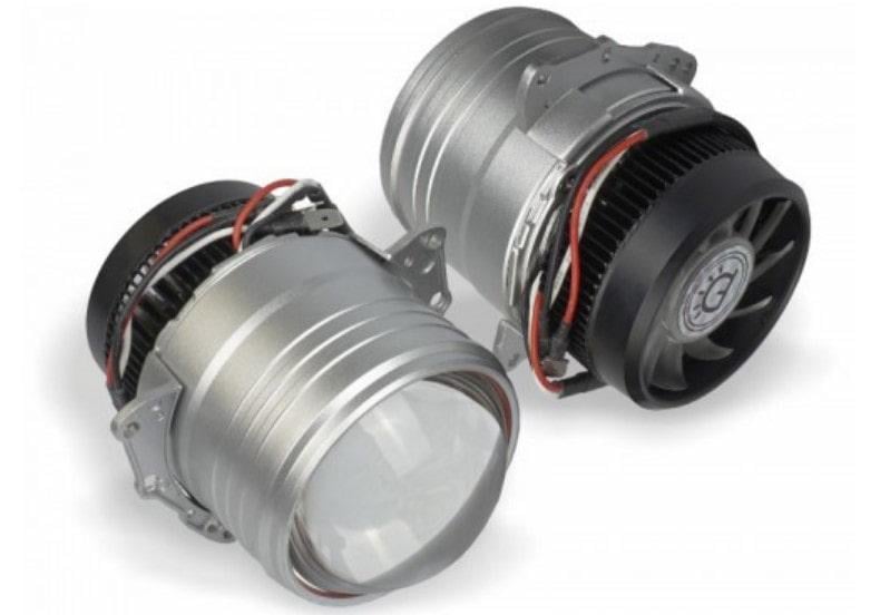 Линзы автомобильные светодиодные AMS Matrix LED Bi-LED 3''