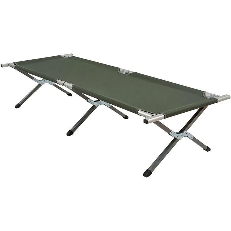 Туристическая кровать раскладная Highlander Aluminium Camp Bed 190 см Green (925471)