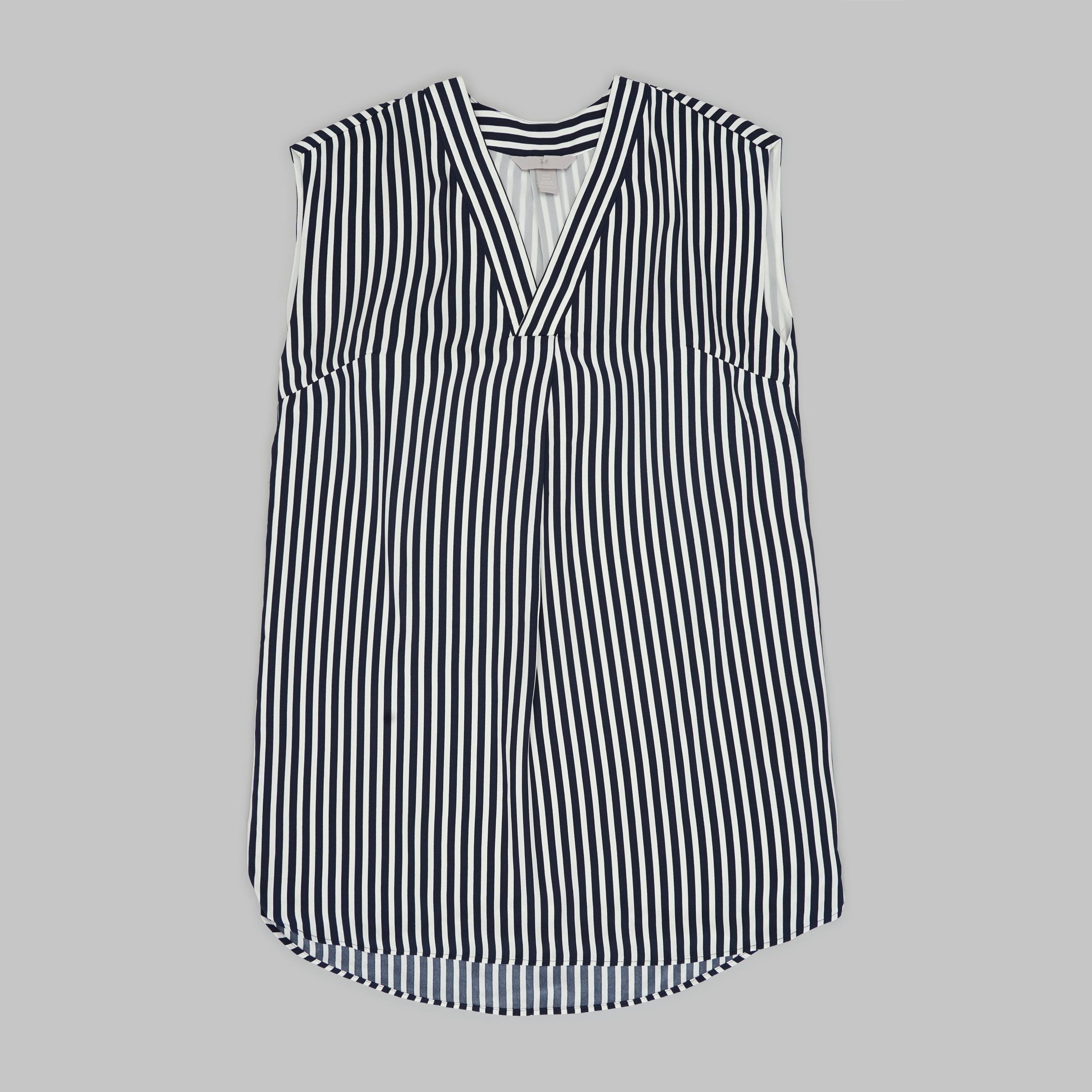 Сукня H&M Смужка р. 44 Синьо-білий (X130673444001)