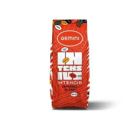 Кава в зернах Gemini Intensive 1 кг (10)