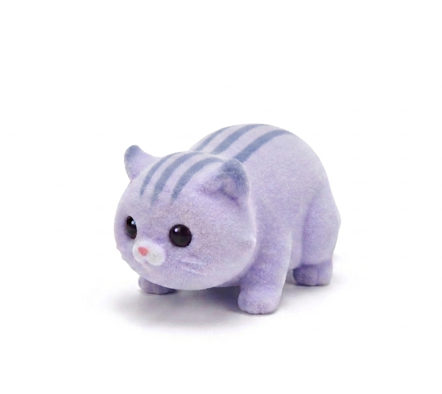 Інтерактивне міні-кошеня Little Live Pets NeeDees Plumee Cat переносний улюбленець з реакціями та звуками (300460)