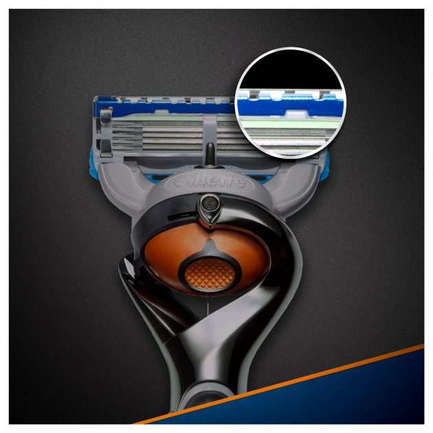 Станок для гоління чоловічий Fusion 5 Gillette Fusion5 ProGlide Power Flexball з 1 змінним картриджем - фото 4