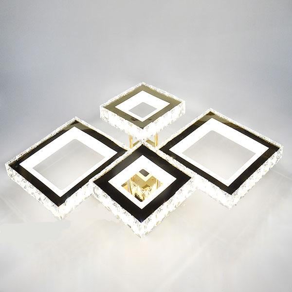 Люстра хрустальная ная Svet SY-201909/2/2 FG с пультом 148W (2579163769)