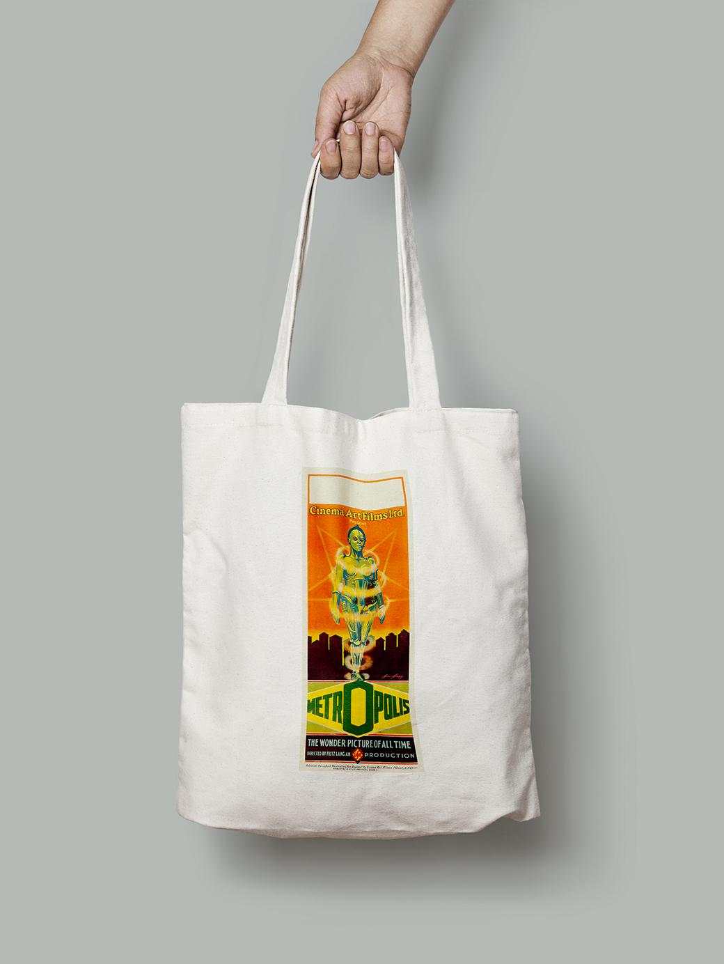 Эко-сумка Метрополис 1927. Режиссёр Фриц Ланг шопер (Afisha2050009_Bag)