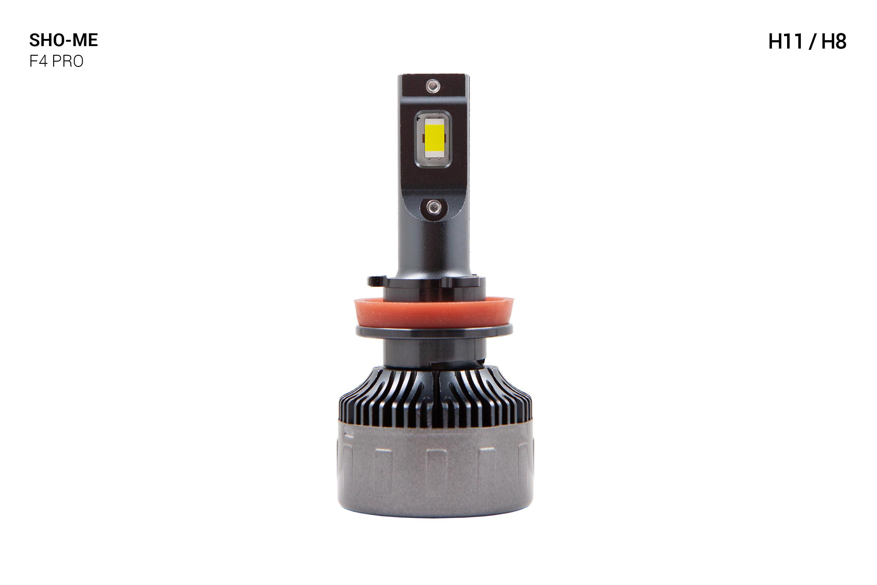 Автолампи Sho-Me F4-Pro H11 LED 45W 2 шт. - фото 5 Автолампи Sho-Me F4-Pro H11 LED 45W 2 шт. - фото 5
