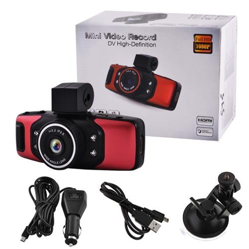 Видеорегистратор автомобильный 545 Full HD 140° Черный/Красный (30652017) - фото 3 Видеорегистратор автомобильный 545 Full HD 140° Черный/Красный (30652017) - фото 3