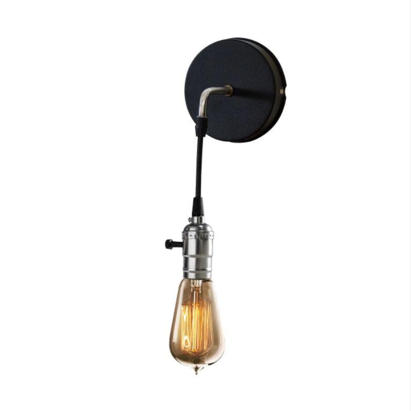 Бра в стиле лофт Loft Silver с выключателем на патроне Хром