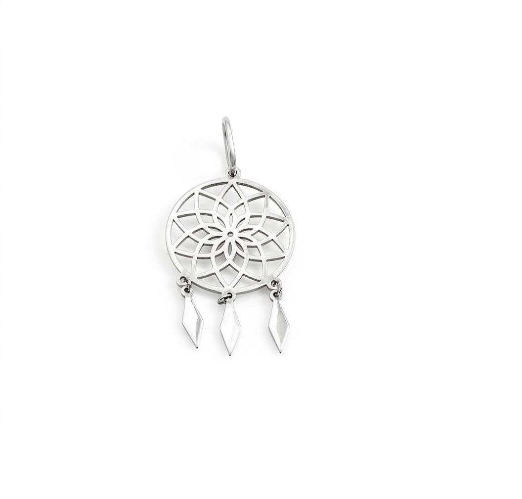 Кулон оберег из серебра Maxi Silver 5930 Ловец снов (85930)