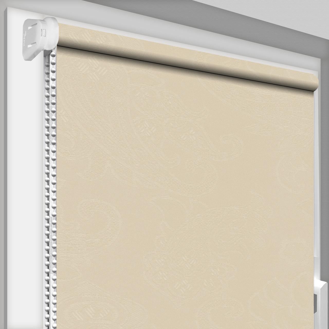 Рулонная штора DECO SHARM Арабеска 2236 открытого типа 1100х1700 мм Светло-бежевый (ara2236-30)