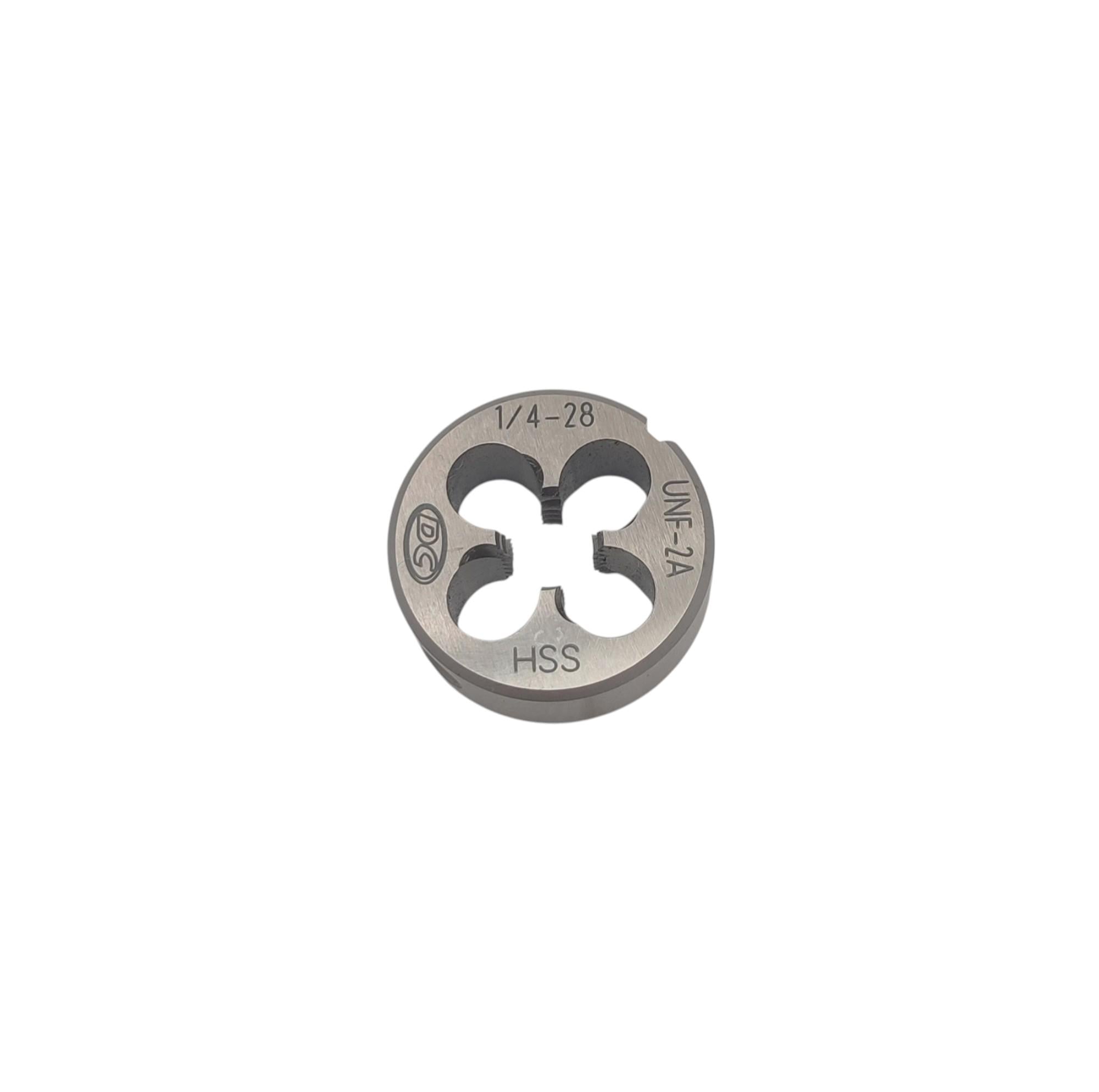 Плашка UNF 1/4" 28 нитей Р6М5 HSS N5120 104293 DC Swiss (27722374)