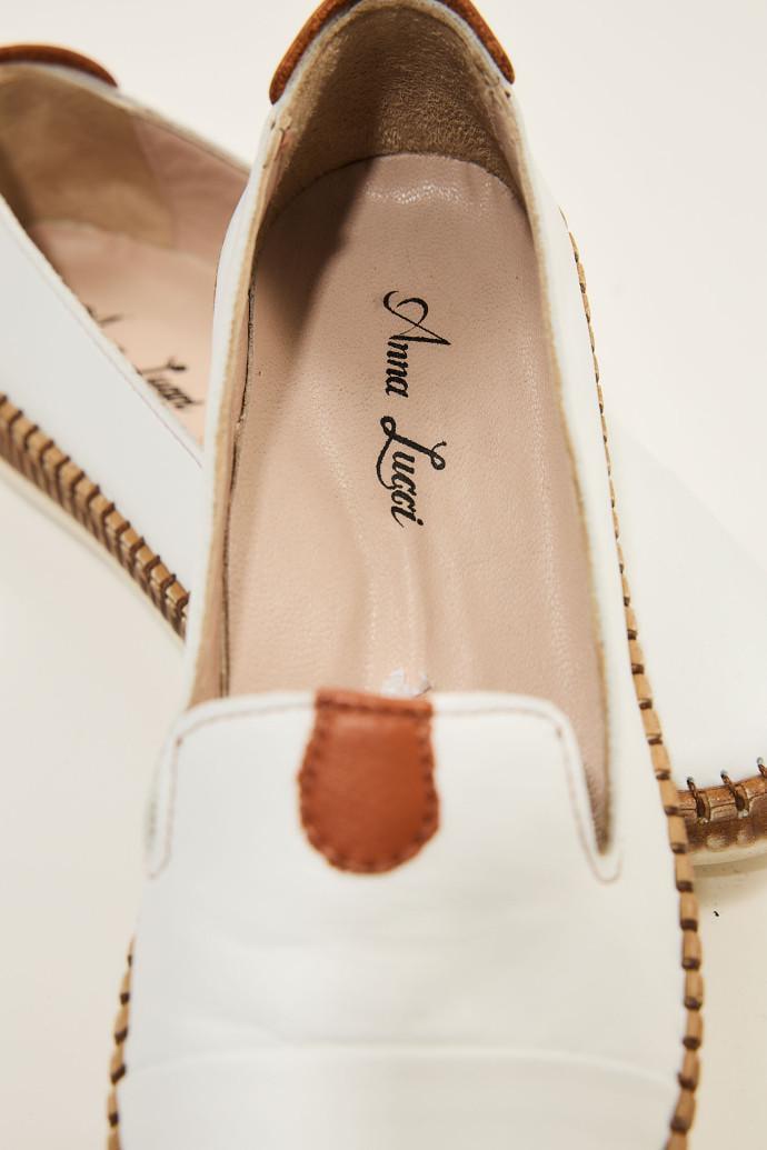 Мокасины женские Anna Lucci кожаные р. 40 Белый (186098) - фото 5 Мокасины женские Anna Lucci кожаные р. 40 Белый (186098) - фото 5