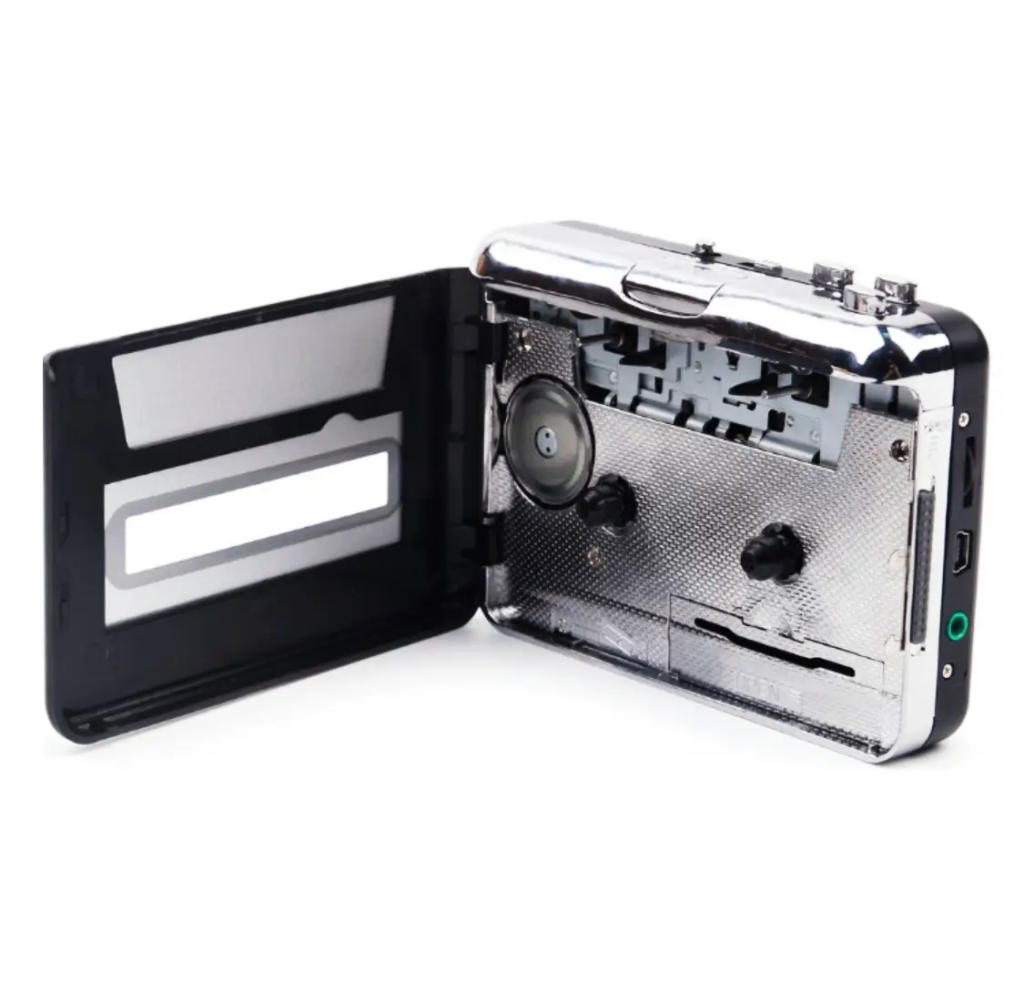 Плеєр касетний USB Logilink Walkman Cassette Player з оцифровкою аудіокасет MP3 Сірий (MK001074) - фото 5 Плеєр касетний USB Logilink Walkman Cassette Player з оцифровкою аудіокасет MP3 Сірий (MK001074) - фото 5