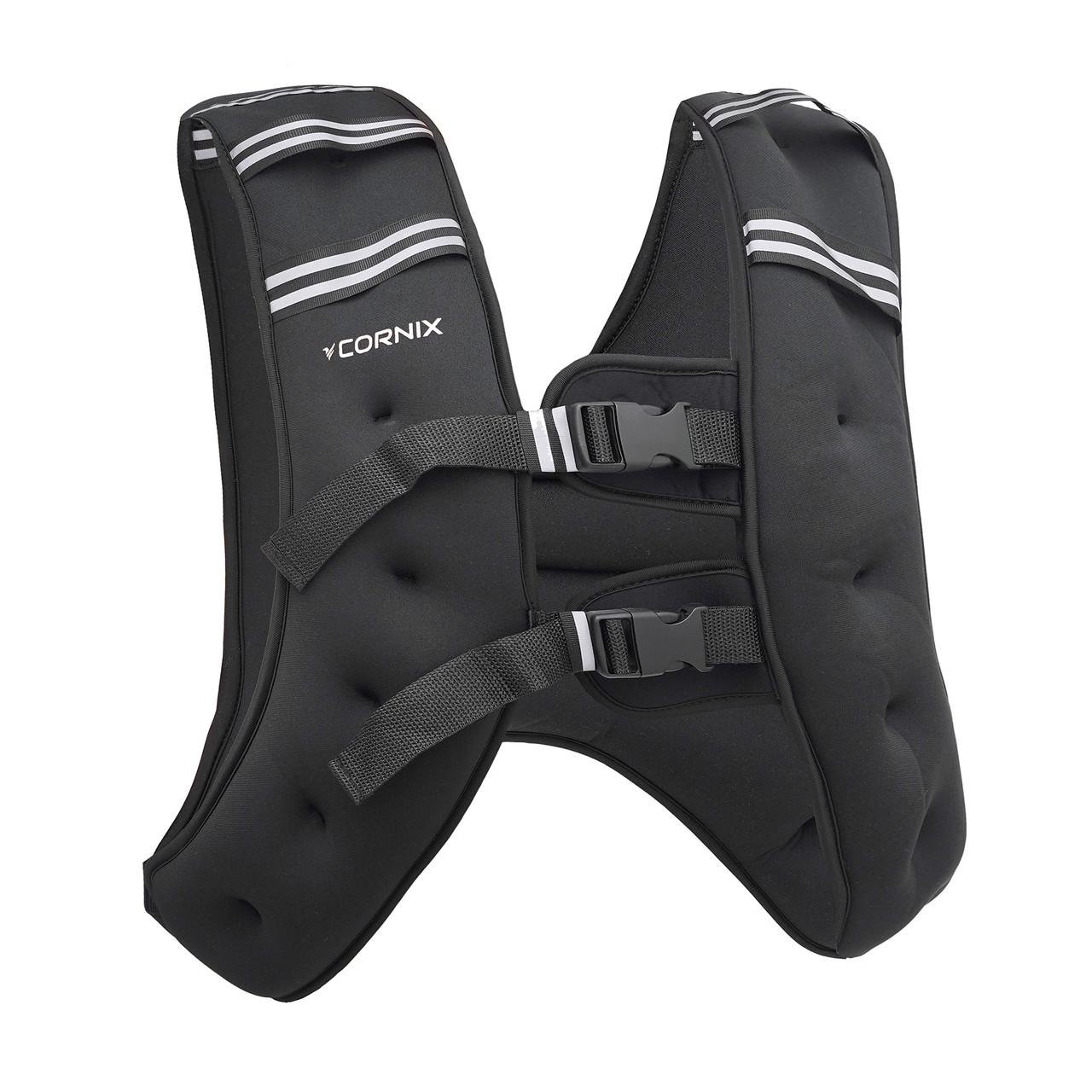 Жилет-обважнювач для тренувань Cornix Weight Vest 10 кг XR-0345 Black (2375572295) - фото 2