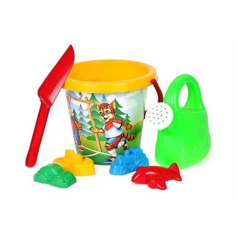 Набор для игры с песком 4 ТехноК пластиковый (0090B)